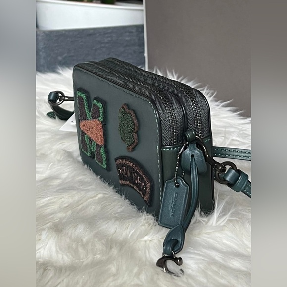 CG168 - Coach Kira Crossbody with Varsity Patches - Picture 4 of 16